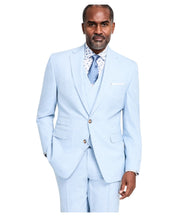 Tayion Mens Regular fit Suit Jacket Blazer 40 S Light Blue Solid
