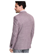 Michael Kors Mens Classic fit Sport Coat Blazer 50 R Mulberry Red Solid