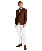 Michael Kors Mens Classic fit Sport Coat Blazer 48 R Brown Solid