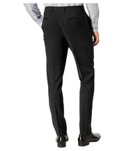 Calvin Klein Mens Skinny fit Dress Pants 36 / 32 Black Solid Stretch