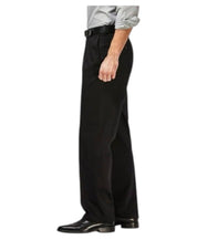 Haggar Mens Classic fit Dress Pants 38 / 29 Black Solid