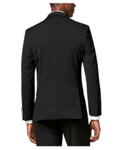Tommy Hilfiger Mens Modern fit Wool Tuxedo Jacket Blazer 39 R Black Stretch