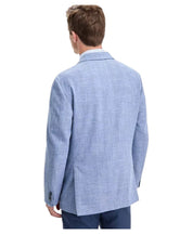 Tommy Hilfiger Mens Modern fit Sport Coat Blazer 42 L Blue Plaid Check