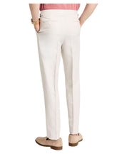 Calvin Klein Mens Slim fit Linen Dress Pants 40 / 30 Beige Solid