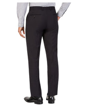 Perry Ellis Portfolio Mens Slim fit Dress Pants 33 / 32 Black Solid