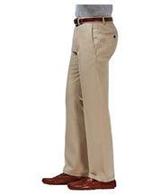 Haggar Mens Slim fit Dress Pants 36 / 29 Beige Solid