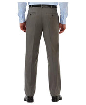 Haggar Mens Classic fit Dress Pants 38 / 32 Gray Solid