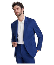 Hugo Boss Mens Modern fit Wool Suit Jacket Blazer 40 R Navy Blue Solid
