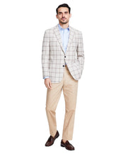 Brooks Brothers Mens Classic fit Sport Coat Blazer 40 R Beige Plaid