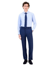 Tallia Mens Classic fit Dress Pants 30 / 30 Navy Blue Plaid