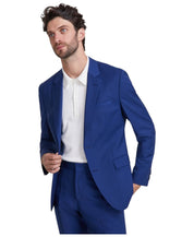 Hugo Boss Mens Modern fit Suit Jacket Blazer 46 R Navy Blue Solid