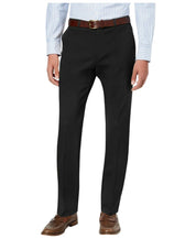 Tommy Hilfiger Mens Modern fit Dress Pants 40 / 32 Black Solid Stretch