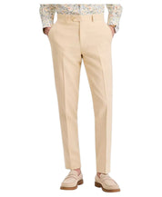 Bar Iii Mens Slim fit Dress Pants 32 / 32 Butter Yellow Solid