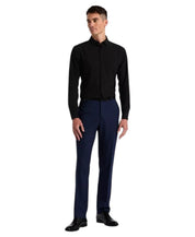 Perry Ellis Portfolio Mens Modern fit Dress Pants 31 / 30 Blue Plaid