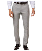 Kenneth Cole Mens Slim fit Dress 30 / 30 Light Grey Solid
