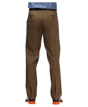 Haggar Mens Classic fit Dress 40 / 30 Brown Solid