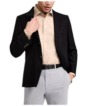 Nautica Mens Modern fit Sport Coat Blazer 44 R Black Solid
