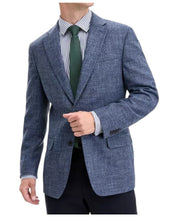 Tommy Hilfiger Mens Modern fit Sport Coat Blazer 38 S Blue Solid