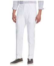 Tommy Hilfiger Mens Modern fit Dress Pants 44 / 34 White Solid Stretch