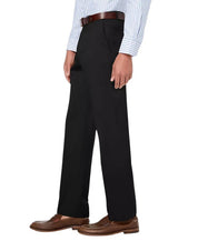Tommy Hilfiger Mens Modern fit Dress Pants 33 / 32 Black Solid Stretch