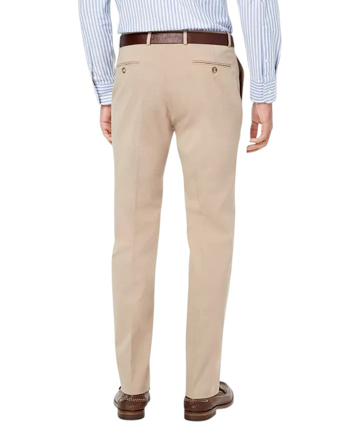 Tommy Hilfiger Mens Modern fit Dress Pants 36 / 29 Tan Beige Solid