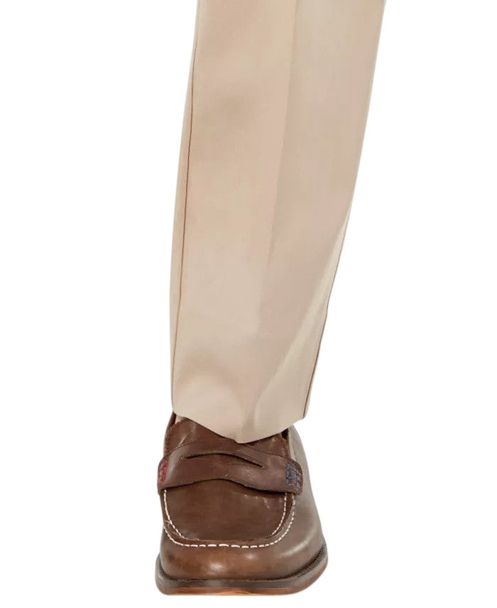 Tommy Hilfiger Mens Modern fit Dress Pants 36 / 29 Tan Beige Solid