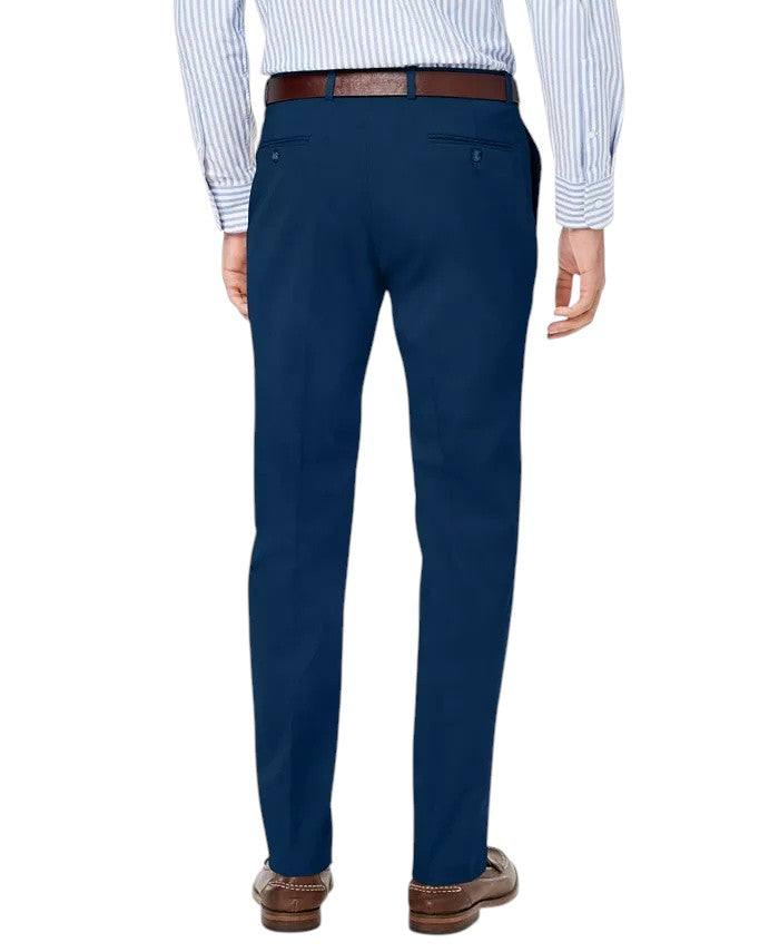 Tommy Hilfiger Mens Modern fit Dress Pants 34 / 30 Navy  Blue Solid
