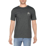 Guy Mens Harvey Short Sleeve T Shirt Charcoal Heather Large