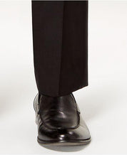 Michael Kors Mens Regular fit Suit Jacket Blazer 48 R Black Solid Stretch