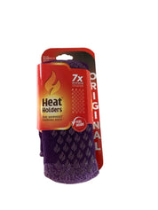 Heat Holders Women Crew Socks 5-9 Purple Thermal