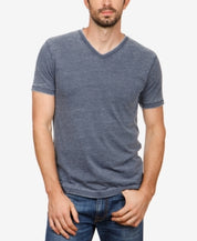 Lucky Brand Mens Regular fit Short Sleeve T-Shirt Large Blue Solid