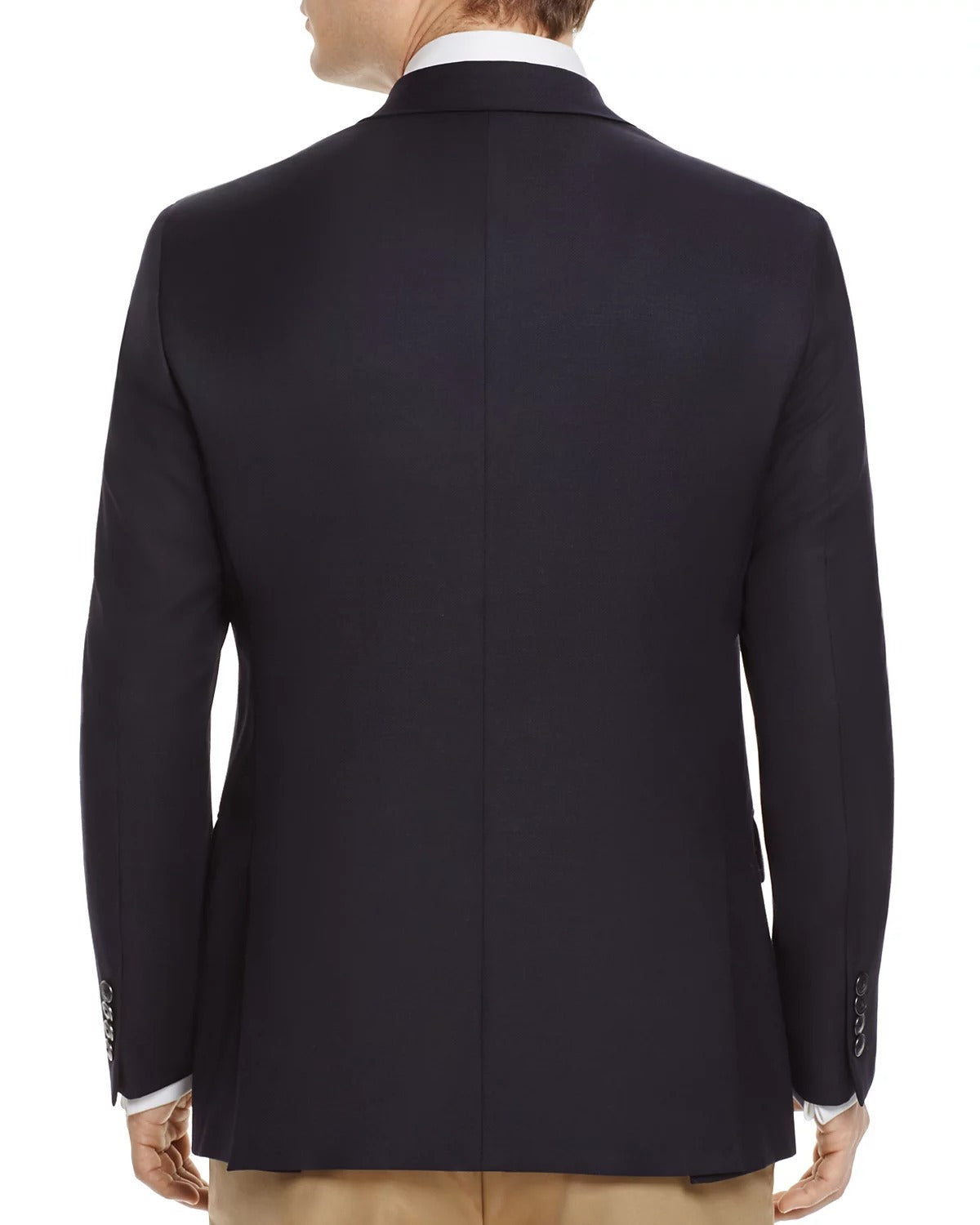 Hart Schaffner Marx Basic New York Classic Fit Sport Coat Blazer 44L Navy Blue