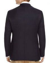 Hart Schaffner Marx Basic New York Classic Fit Sport Coat Blazer 44L Navy Blue