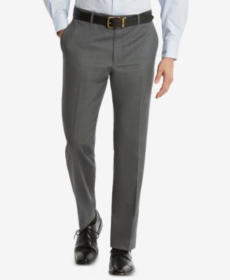 Tommy Hilfiger Men's Modernfit Gray Suit Pants 40 X 29