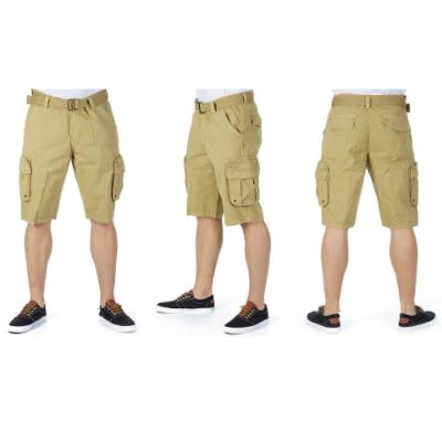 X-ray Mens Classic fit Cargo Shorts 30 Beige Solid