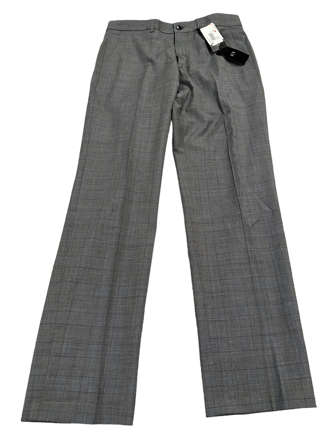 Armani Exchange Mens Slim Fit Dress Pants Grey 32 x 30