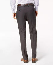 Kenneth Cole Mens Modern fit Dress Pants 32 / 32 Charcoal Grey Stretch