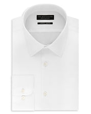 The Men's Store Solid Stretch Slim Fit Dress Shirt - 16.5 32 -33 White