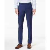 Calvin Klein Mens Skinny fit Dress Pants 40 / 32 Blue Solid Stretch