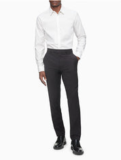 Calvin Klein Mens Skinny fit Dress Pants 30 / 32 Black Solid Stretch