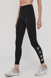 Dkny Women Regular fit Athletic Leggings XS Black Solid