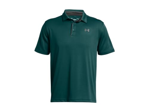 Under Armour Men Loose fit Short Sleeve Polo Shirt Medium Blue Solid