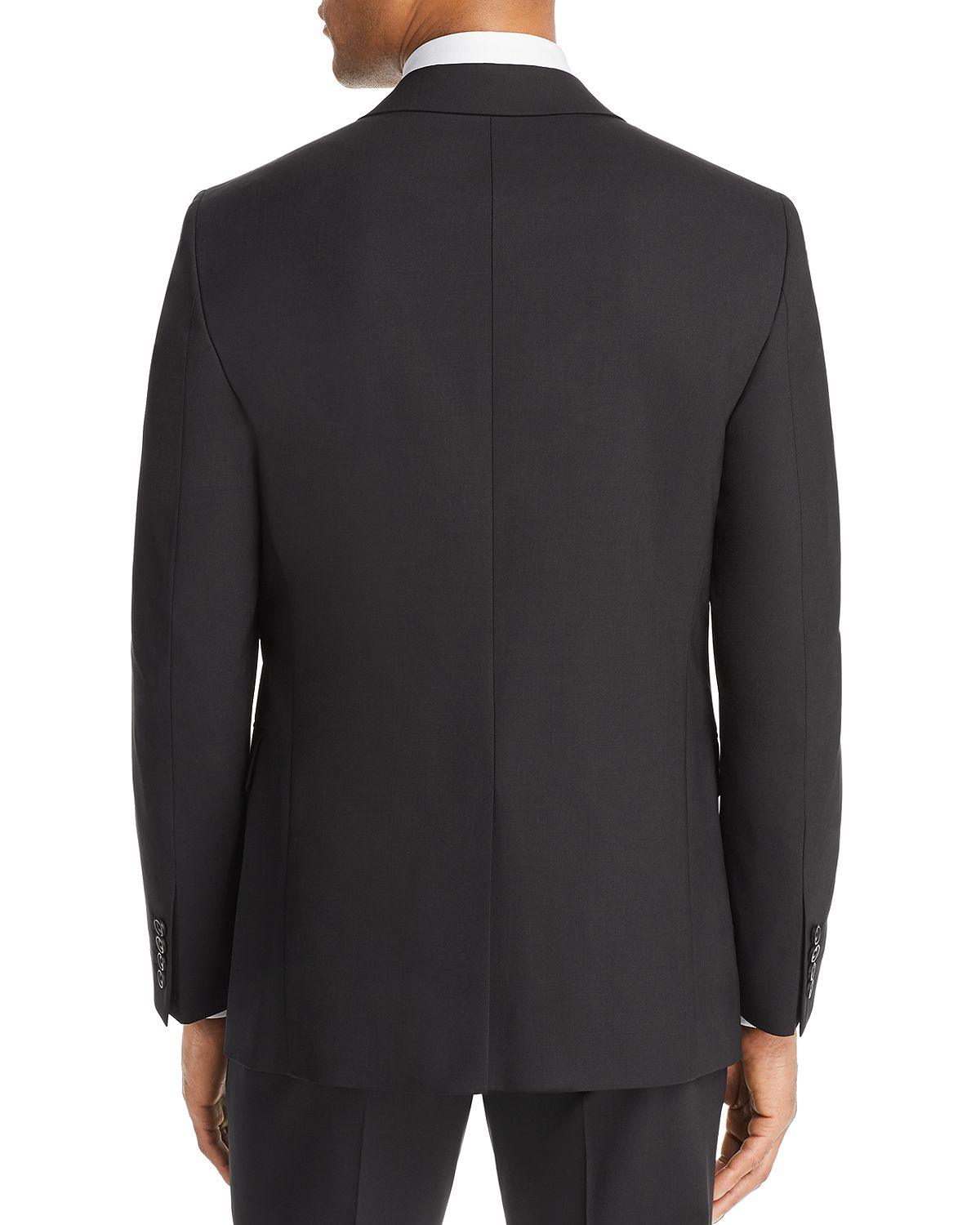 Theory Mens New Tailor 2 Slim Fit Suit Jacket 38R Black