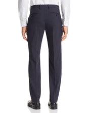 Theory Mens Slim fit Dress Pants Size 38 Blue Solid Stretch