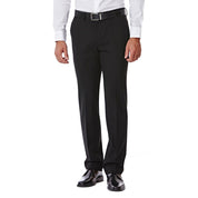 J.M. Haggar Men's Slim-Fit 4-Way Stretch Suit Pants Black 34 x 30