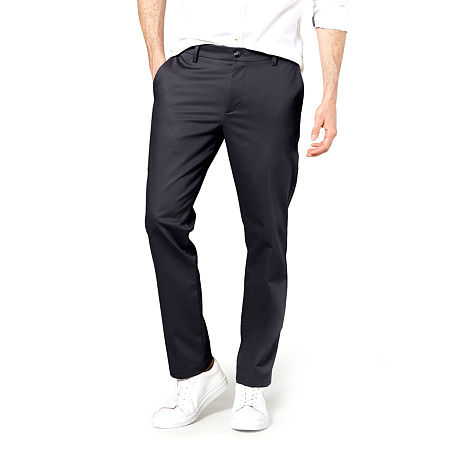 Dockers Mens Signature Fit Slim Taper Dress Pants  Navy 36 x 29