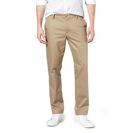 Dockers Mens Signature Fit Slim Taper Khaki Pants New British Beige 34 x 29