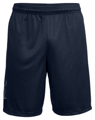 Under Armour Men's Tech Graphic Shorts Navy Blue Medium