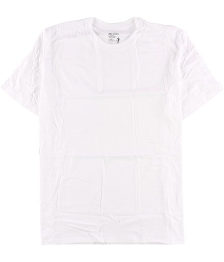 Jockey Mens Pullover Basic Short Sleeve Crewneck T Shirt White XXL