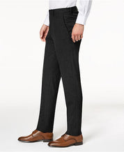 Calvin Klein Mens Skinny fit Dress Pants 30 / 30 Black Solid